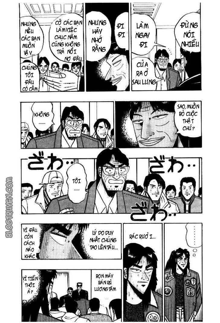 kaiji chapter 4: cuộc hành trình - Next chapter 5: canh bạc nghiệt ngã