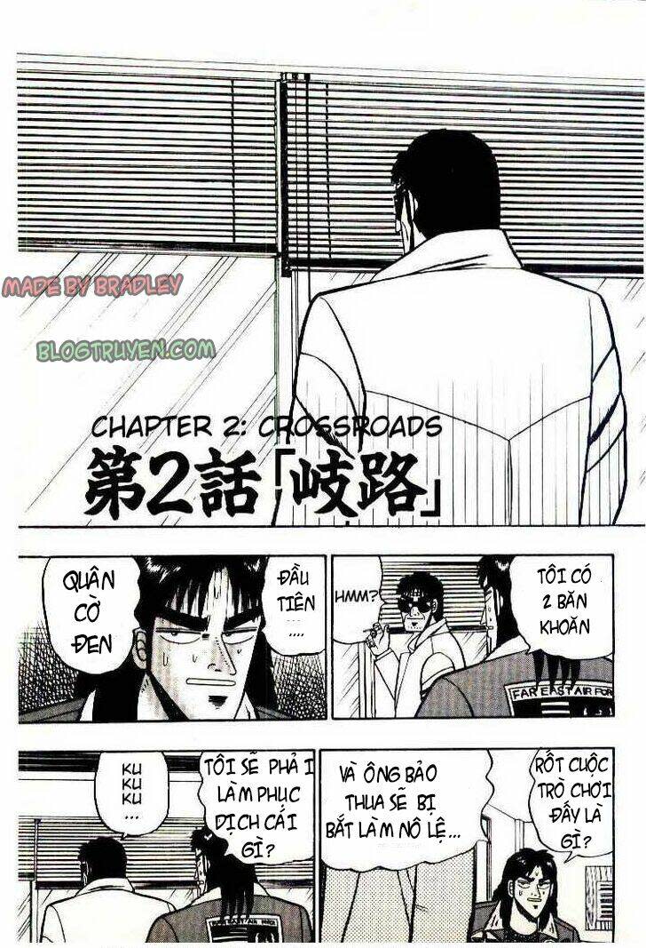 kaiji chapter 2: ngã ba đường - Next chapter 3: vực thẳm