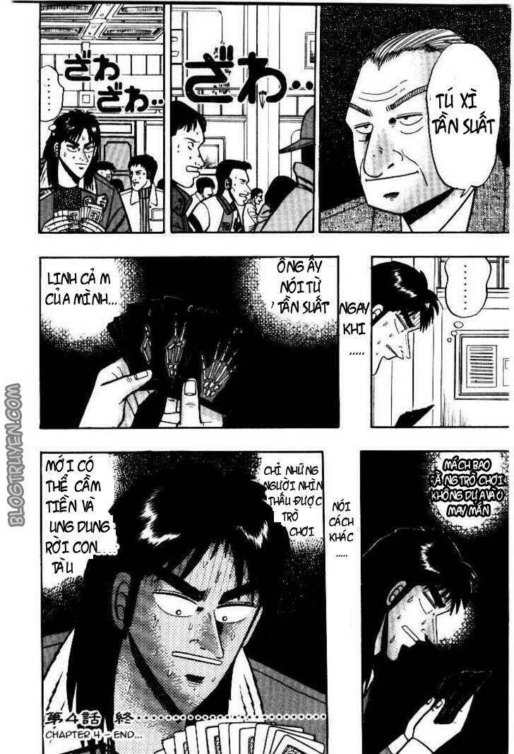 kaiji chapter 4: cuộc hành trình - Next chapter 5: canh bạc nghiệt ngã