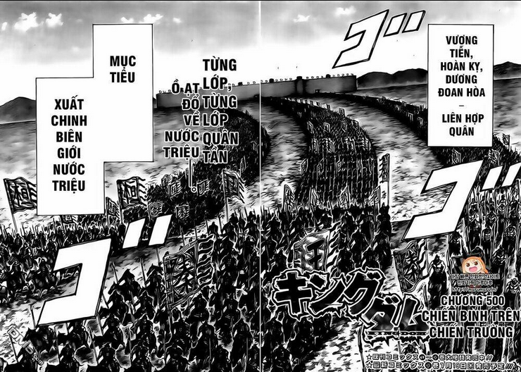 kingdom - vương giả thiên hạ chapter 500 - Next chapter 501