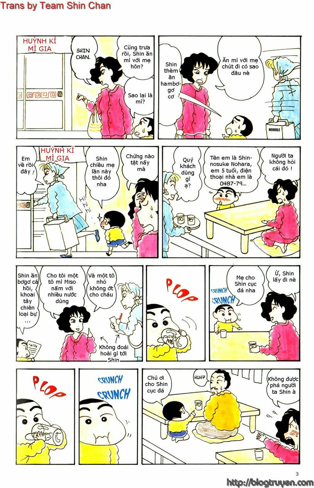 Crayon Shin-Chan Cậu Bé Bút Chì Chapter 3 - Next Chapter 4