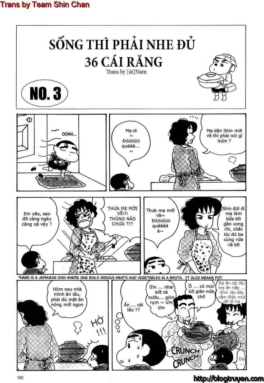 Crayon Shin-Chan Cậu Bé Bút Chì Chapter 3 - Next Chapter 4