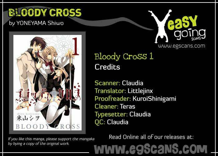 Bloody Cross Chapter 1: Mặt nạ đáng nguyền rủa ... - Next Chapter 2: Chìa khóa sách tiên tri ...