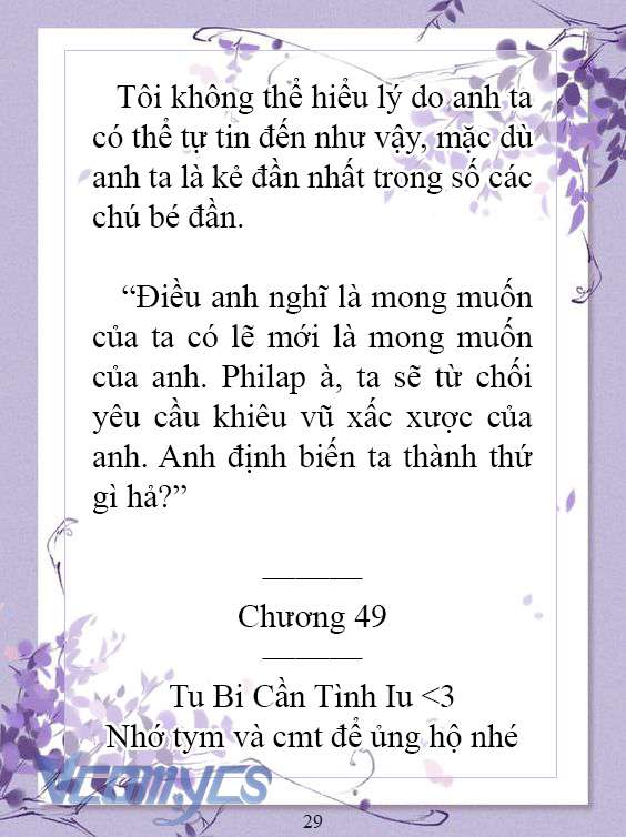 [novel] làm ác nữ bộ không tốt sao? Chương 49 - Next Chương 50