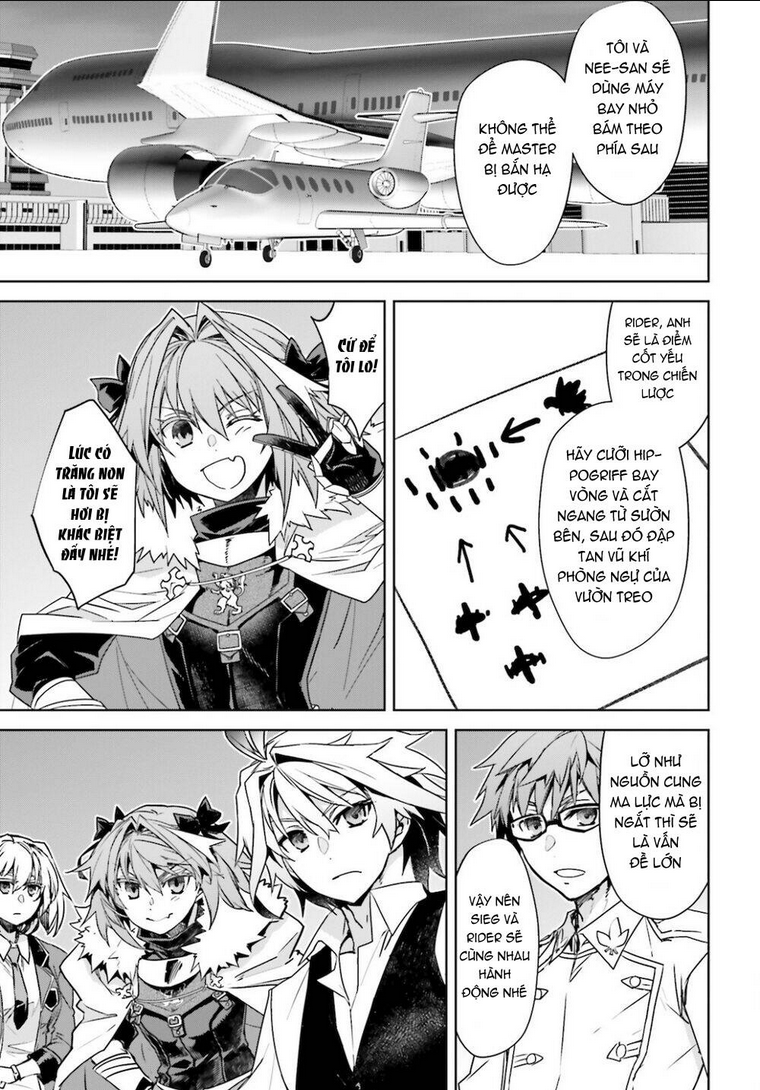 fate/apocrypha chapter 53: xuất kích - Next chapter 54