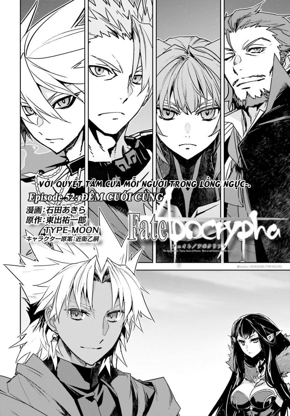 fate/apocrypha chapter 52: Đêm cuối cùng - Next chapter 53: xuất kích