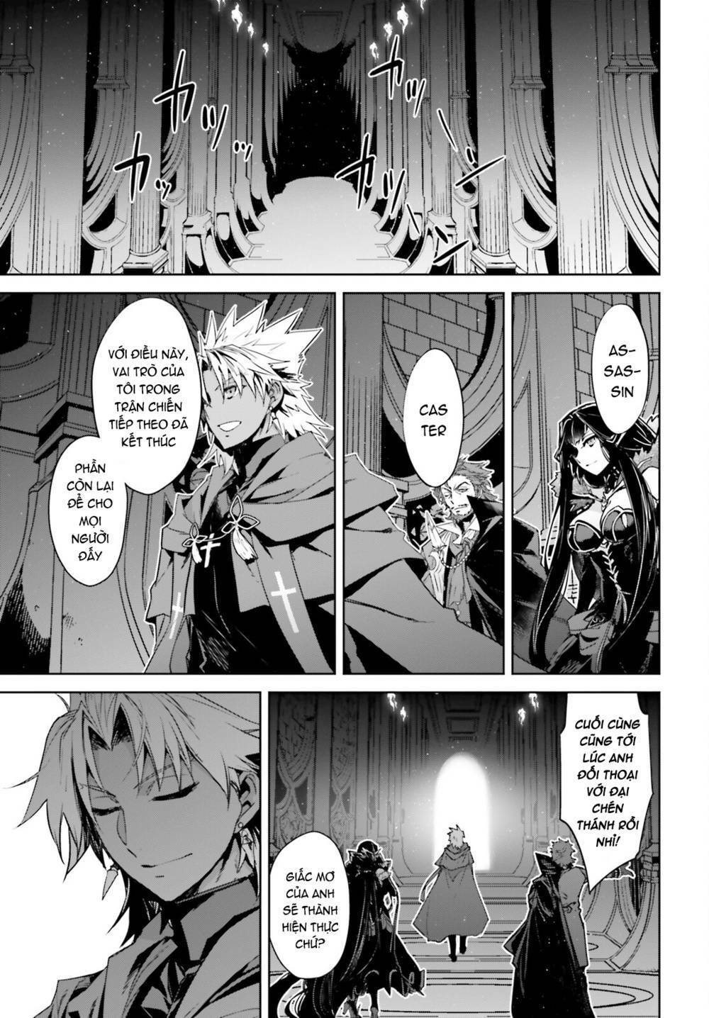 fate/apocrypha chapter 52: Đêm cuối cùng - Next chapter 53: xuất kích