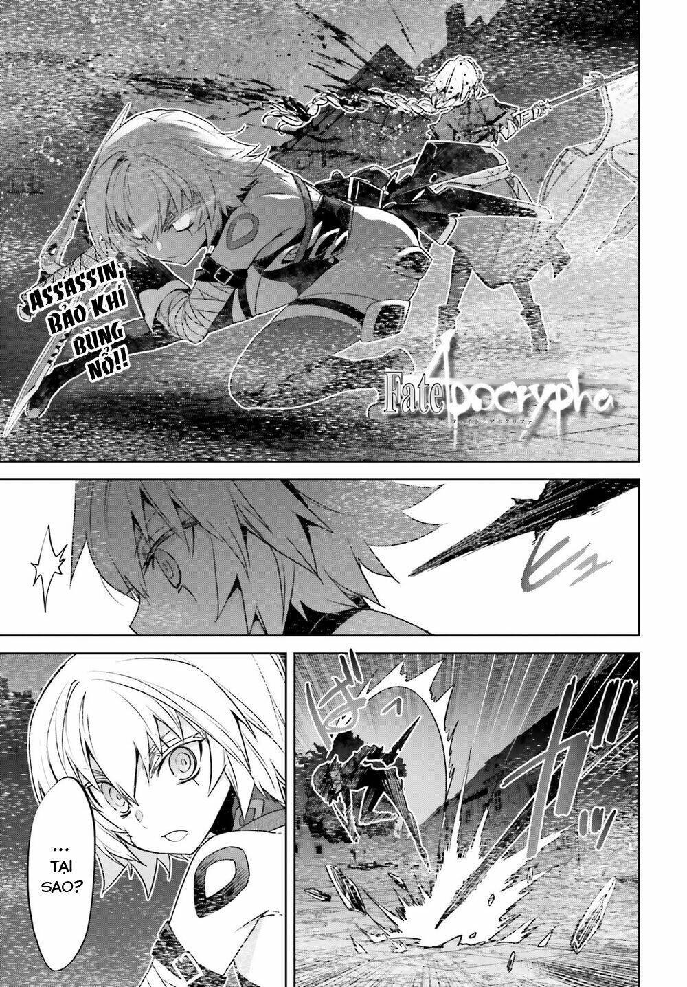 fate/apocrypha chapter 48: an lành cho những linh hồn lìa khỏi - Next chapter 49: thánh nữ rởm