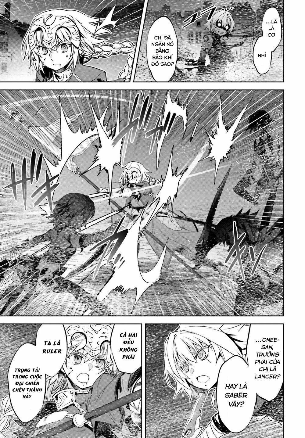 fate/apocrypha chapter 48: an lành cho những linh hồn lìa khỏi - Next chapter 49: thánh nữ rởm