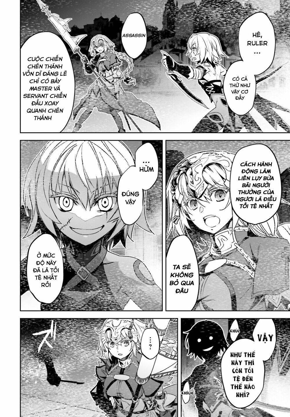 fate/apocrypha chapter 48: an lành cho những linh hồn lìa khỏi - Next chapter 49: thánh nữ rởm