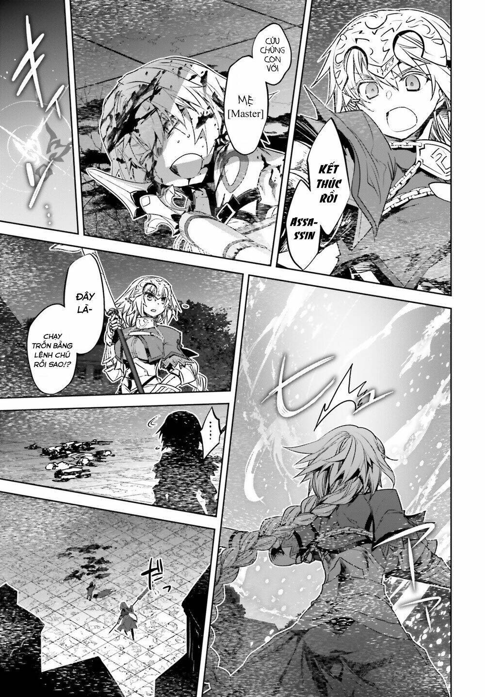 fate/apocrypha chapter 48: an lành cho những linh hồn lìa khỏi - Next chapter 49: thánh nữ rởm