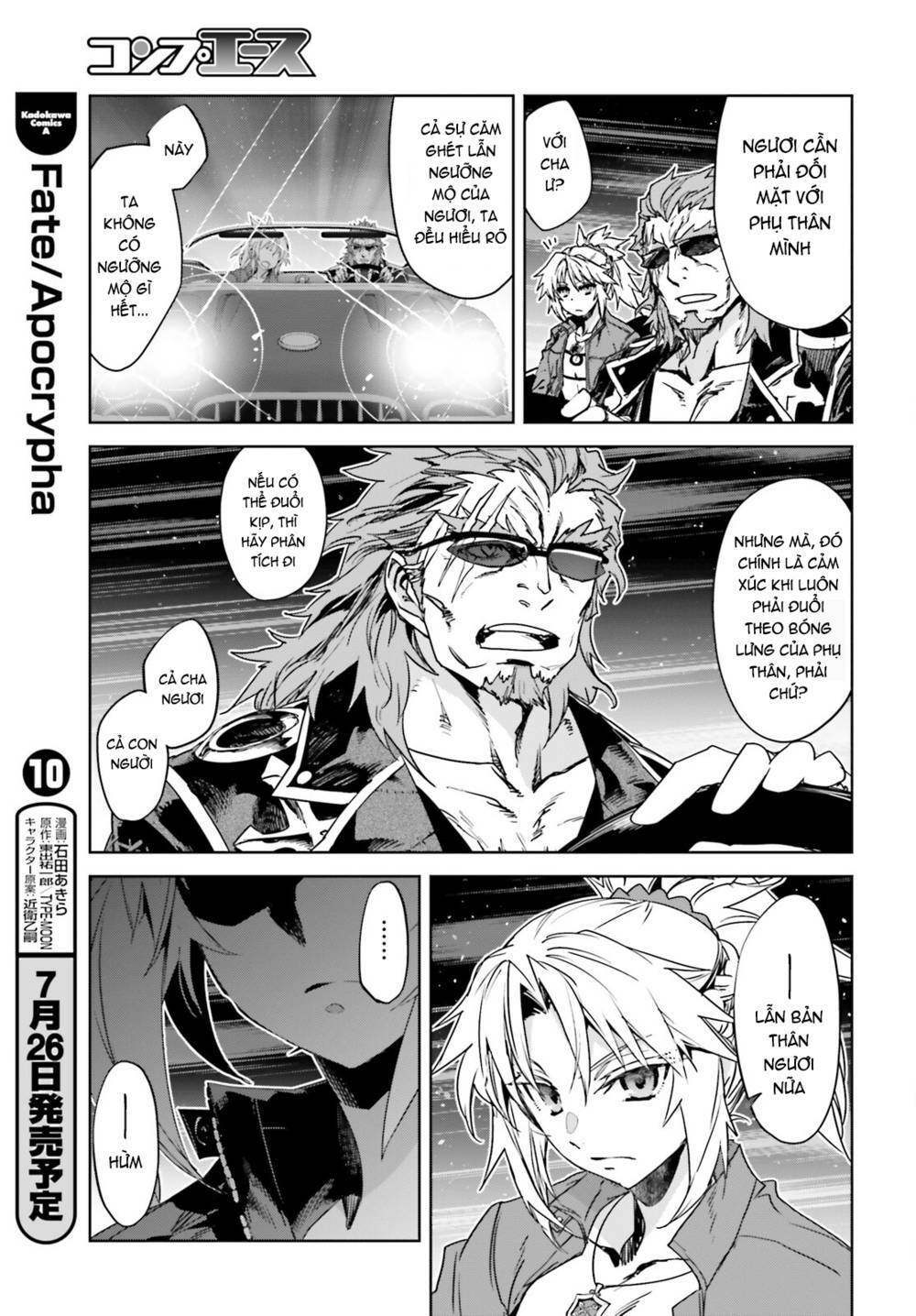 fate/apocrypha chapter 52: Đêm cuối cùng - Next chapter 53: xuất kích