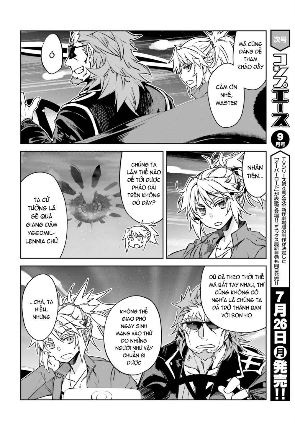 fate/apocrypha chapter 52: Đêm cuối cùng - Next chapter 53: xuất kích