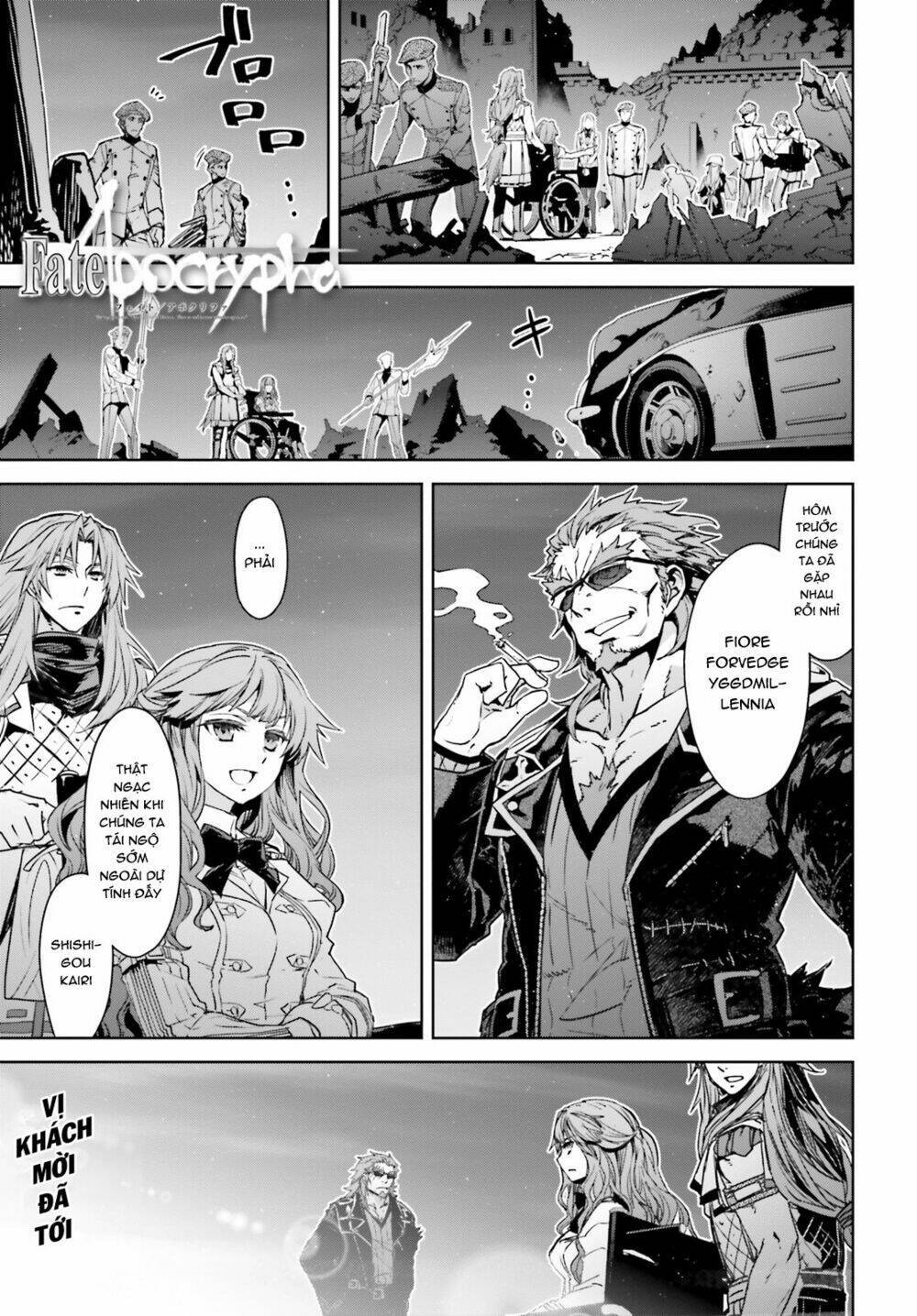 fate/apocrypha chapter 38 - Next chapter 39