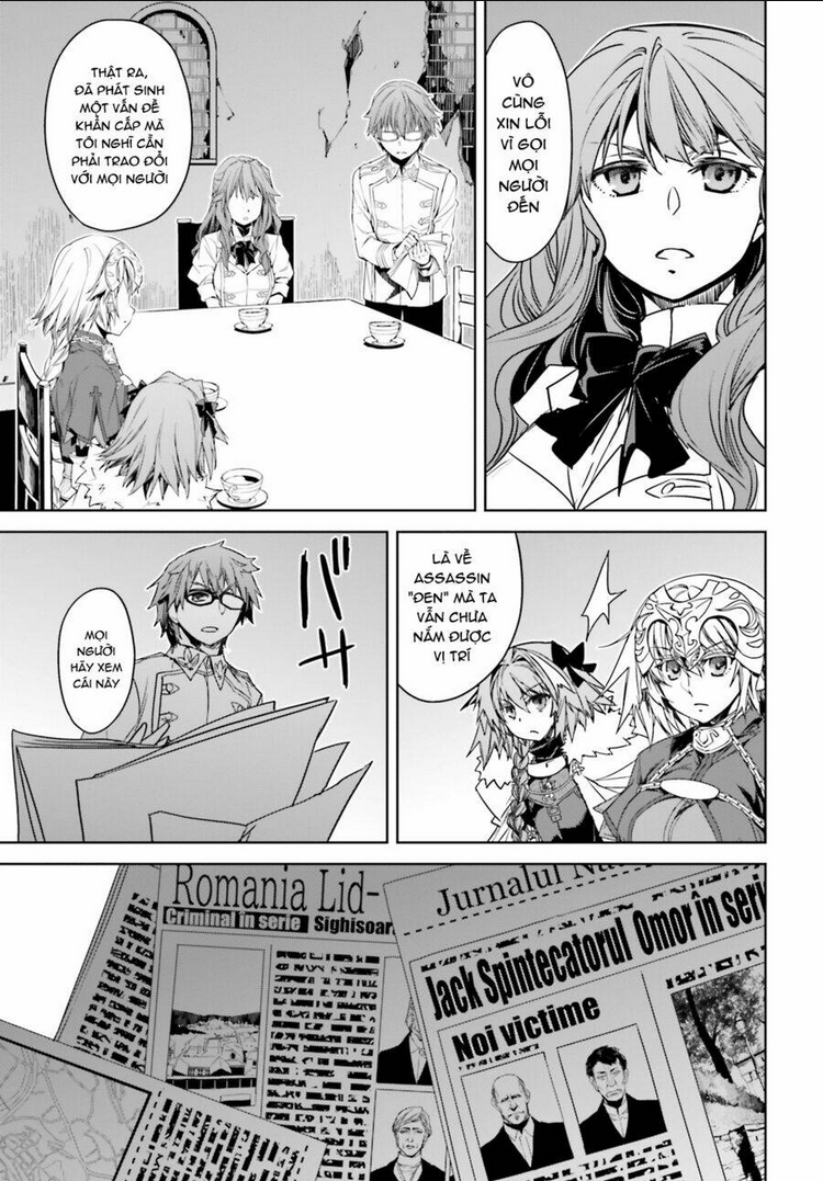 fate/apocrypha chapter 43: Điều cần phải làm - Next chapter 44: thành thật rồi chứ?