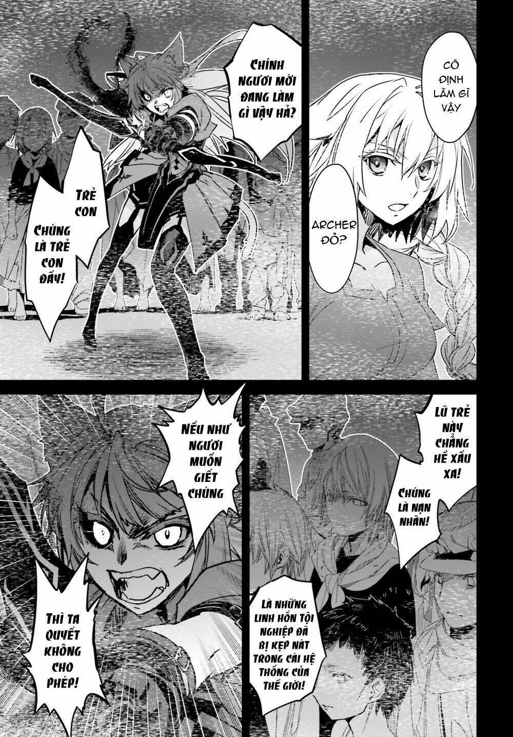 fate/apocrypha chapter 48: an lành cho những linh hồn lìa khỏi - Next chapter 49: thánh nữ rởm