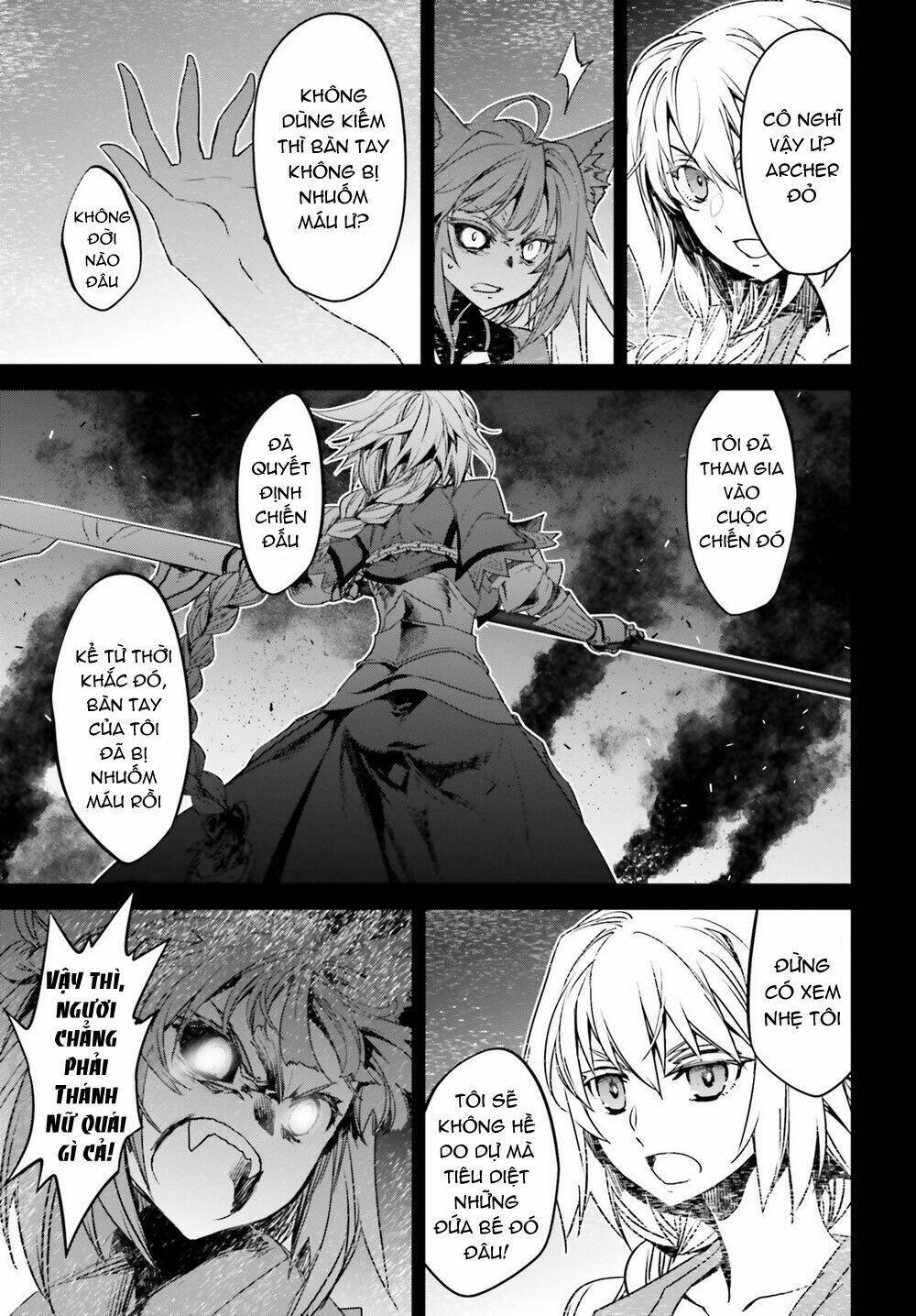 fate/apocrypha chapter 48: an lành cho những linh hồn lìa khỏi - Next chapter 49: thánh nữ rởm