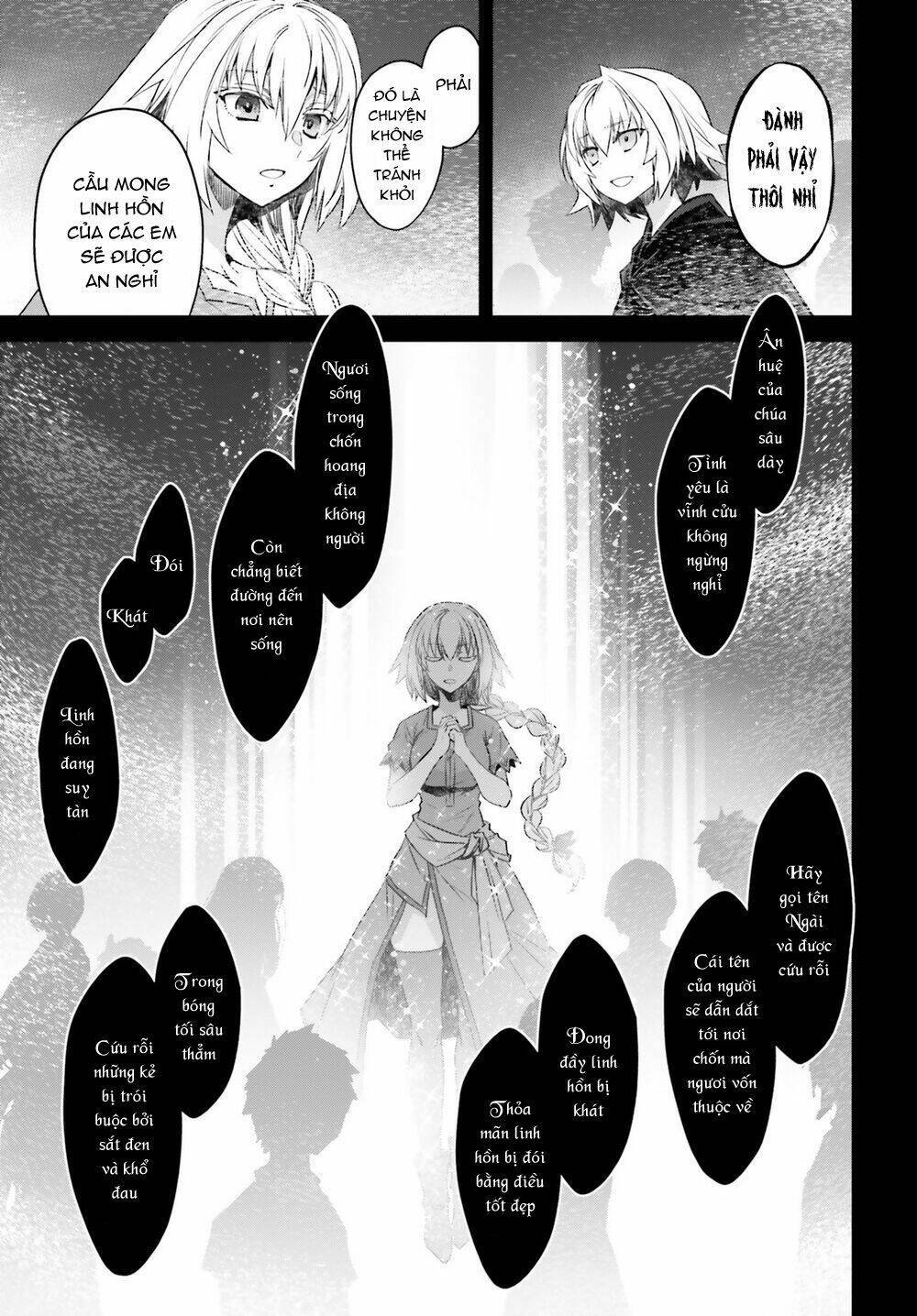 fate/apocrypha chapter 48: an lành cho những linh hồn lìa khỏi - Next chapter 49: thánh nữ rởm