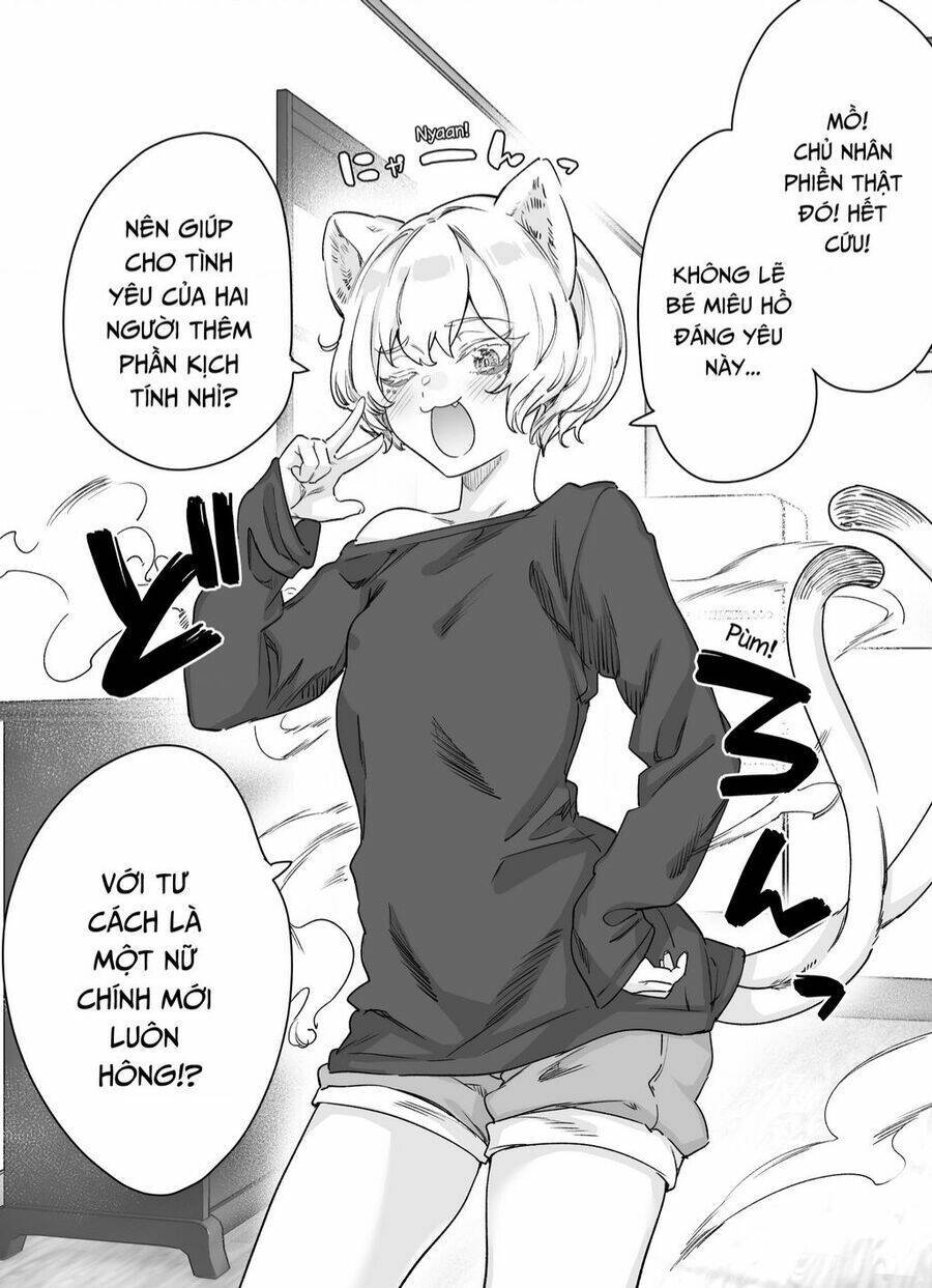 cho dù cổ không ăn lại nữ chính, nhưng bakeneko-chan vẫn sẽ cố gắng chapter 1 - Trang 2