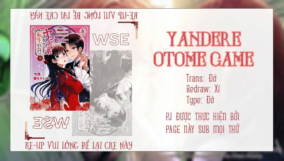 hình như tôi đã tái sinh vào yandere otome game chapter 16 - Next chapter 17