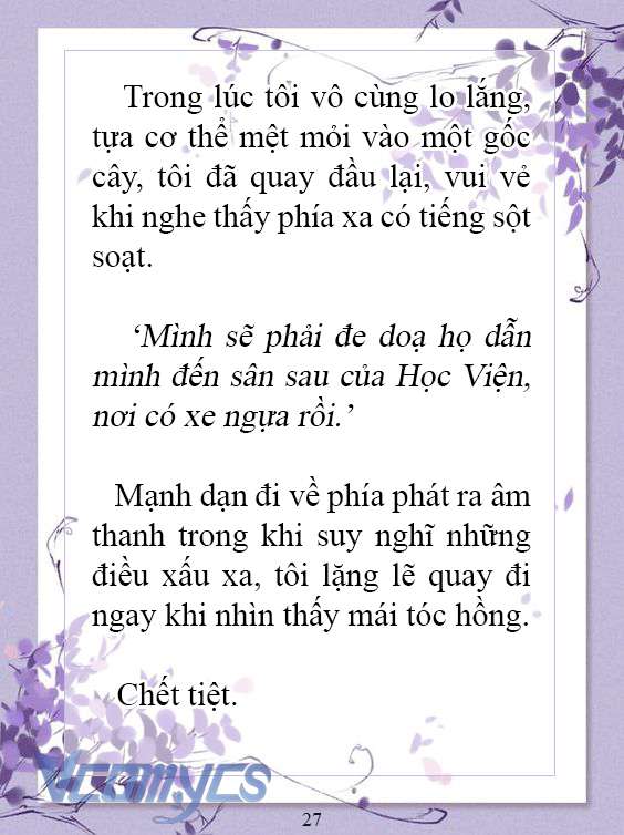 [novel] làm ác nữ bộ không tốt sao? Chương 25 - Next Chương 26