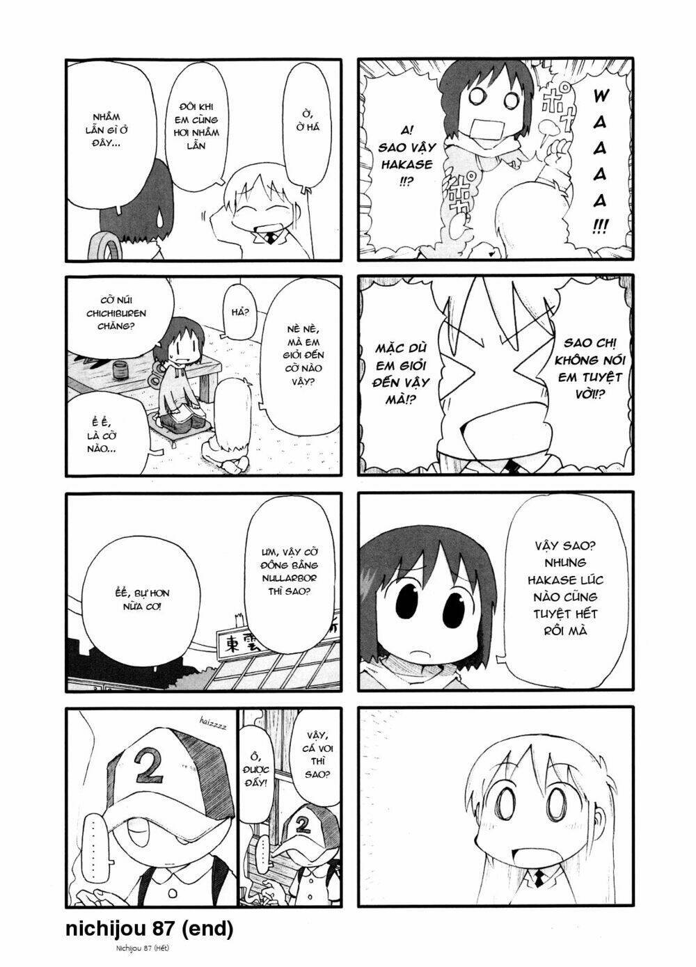 nichijou chương 87 - Next chương 88