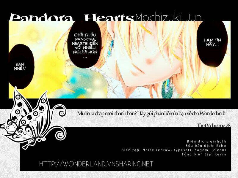 Pandora Hearts Chapter 29 - Trang 2