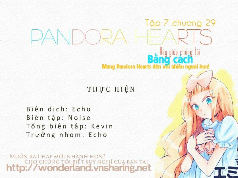 Pandora Hearts Chapter 29 - Trang 2