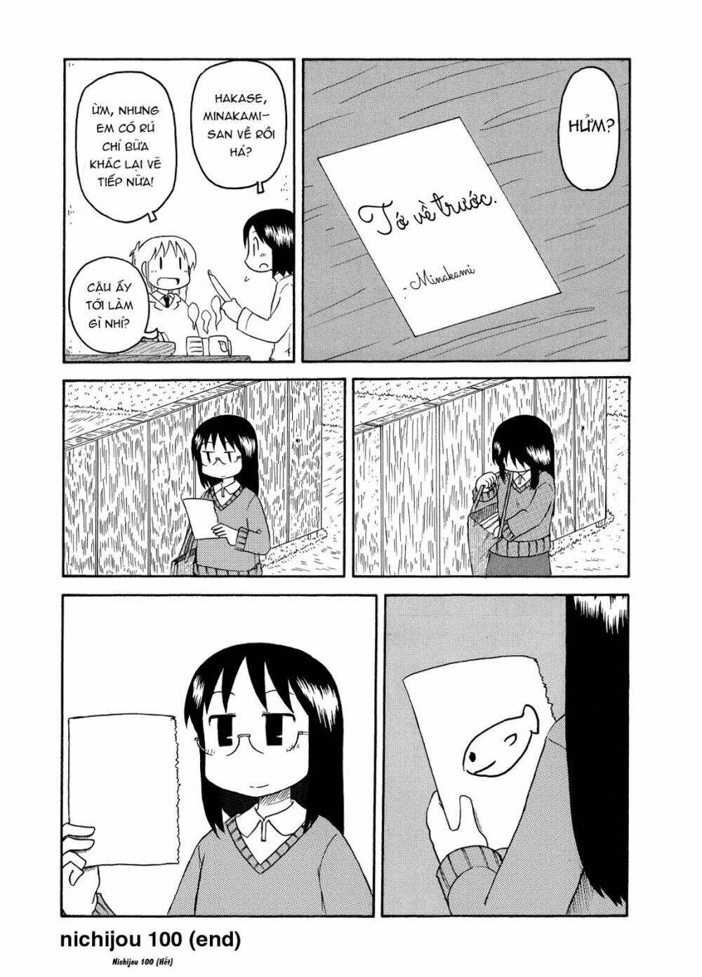 nichijou chương 100 - Next chương 101