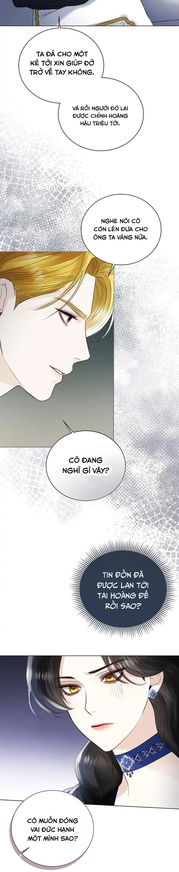 tôi sẽ từ bỏ vị trí hoàng hậu Chap 13 - Next Chap 13.2