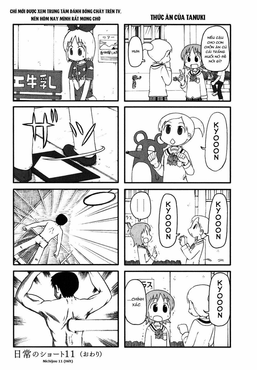 nichijou chương 111.5 - Next chương 112