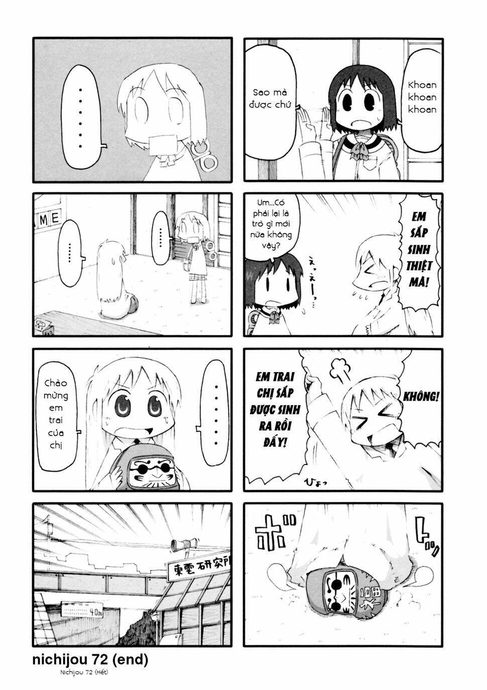 nichijou chương 72 - Next chương 73