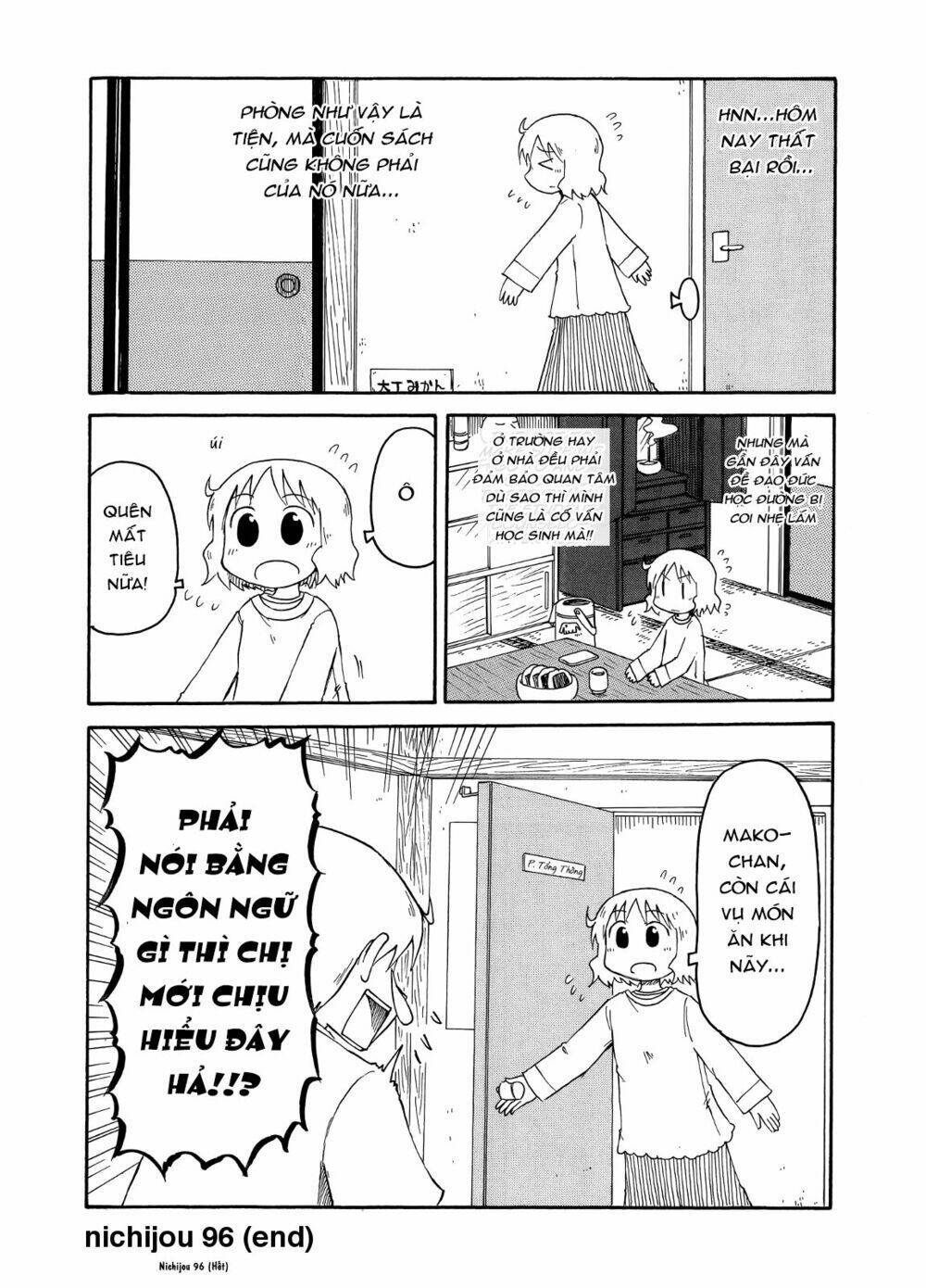 nichijou chương 96 - Next chương 97