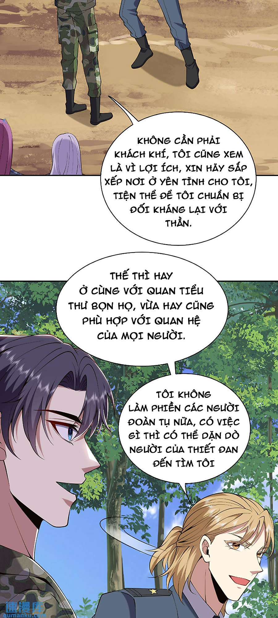 ta sống cùng nữ tiếp viên hàng không tại hoang đảo Chapter 52 - Trang 2