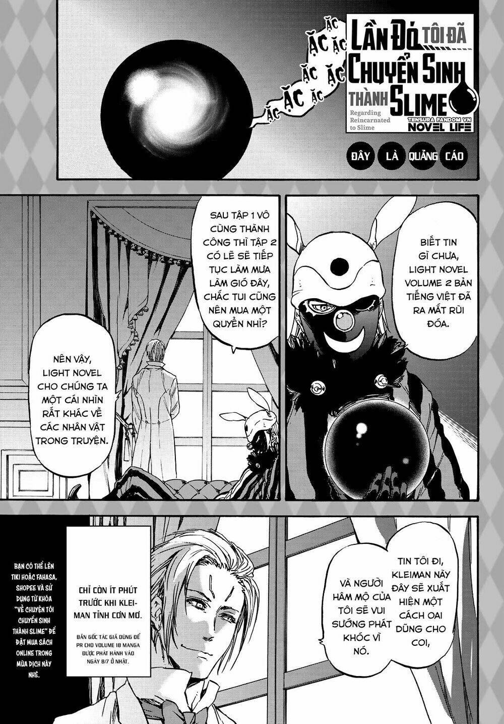 tôi đã chuyển sinh thành slime chapter 85: raw - Next Chapter 85