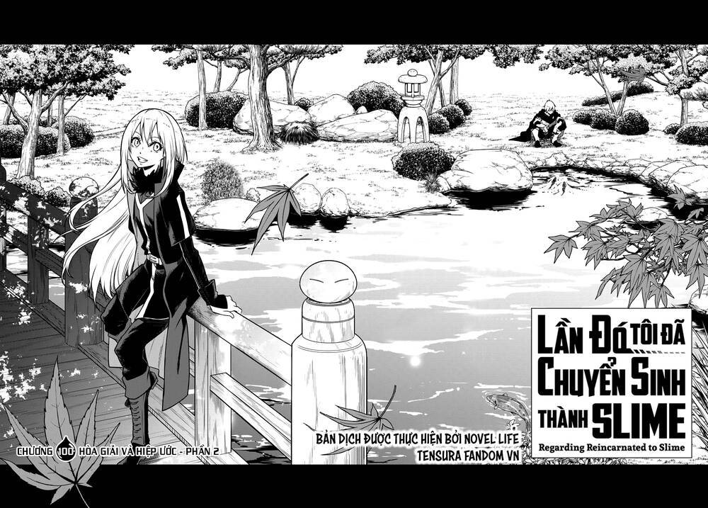 tôi đã chuyển sinh thành slime chapter 100: - hòa giải và hiệp ước - phần 2 - Next Chapter 100