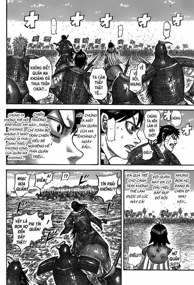 kingdom - vương giả thiên hạ chapter 532: Đao của tín - Next chapter 533: mất sĩ khí