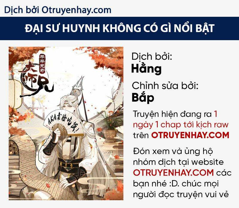 đại sư huynh không có gì nổi bật Chapter 0 - Next chapter 1