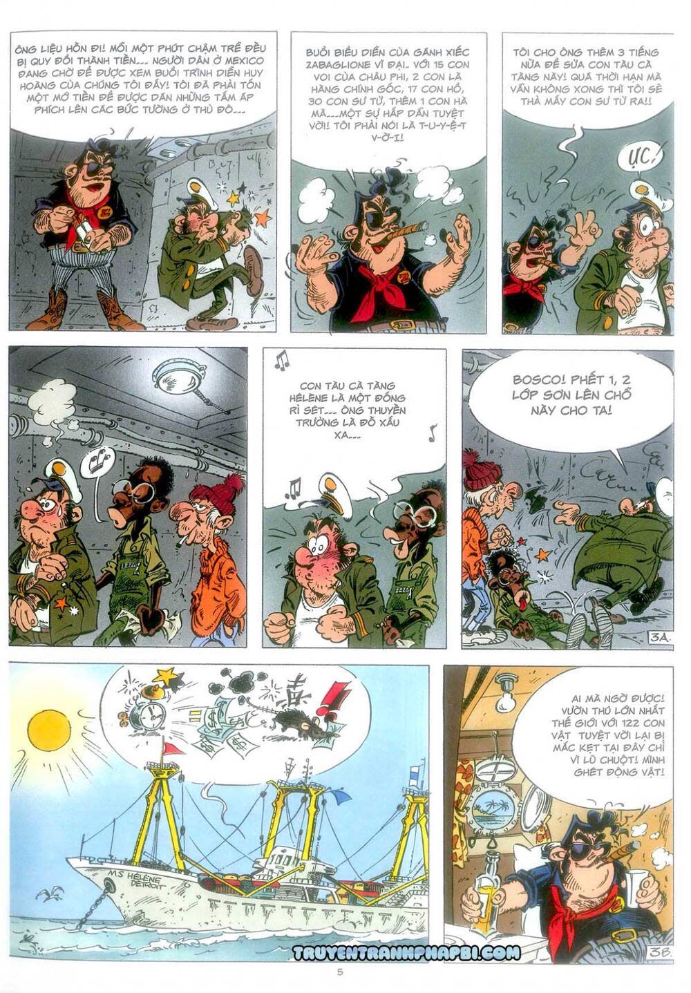 marsupilami chapter 3: - mars chú màu đen - Next chapter 4: - phấn hoa ở monte urticando