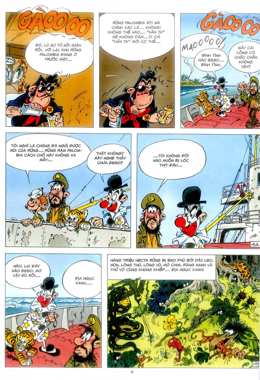 marsupilami chapter 3: - mars chú màu đen - Next chapter 4: - phấn hoa ở monte urticando