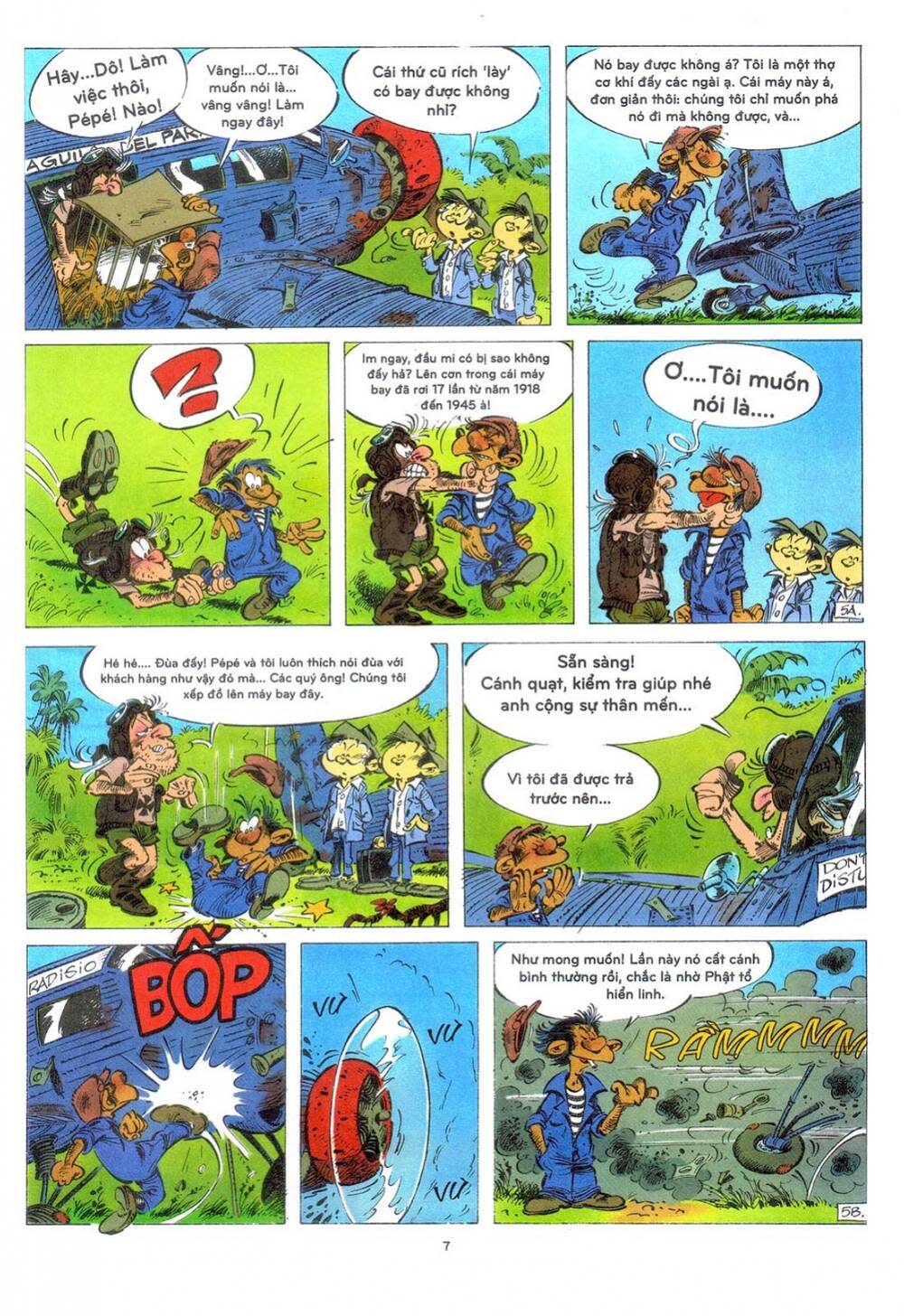 marsupilami chapter 2: - em bé đến từ bên kia thế giới - Next chapter 3: - mars chú màu đen