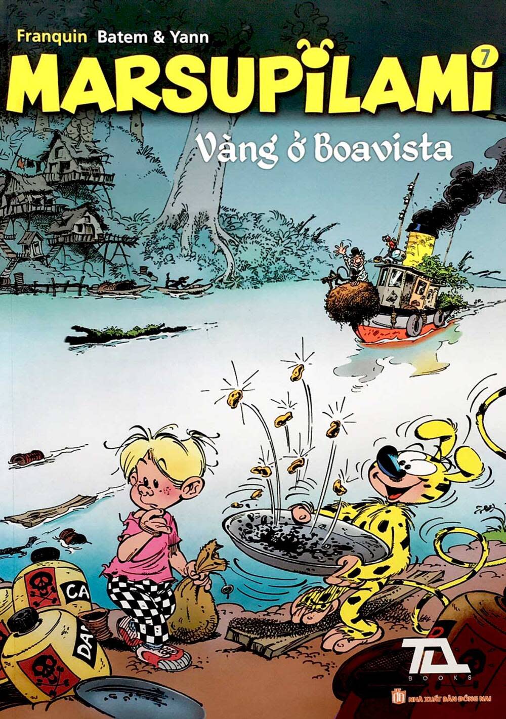 marsupilami chapter 7: - vàng ở boavista - Next chapter 8: - ngôi đền ở boavista