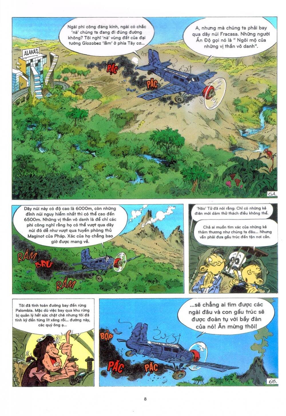 marsupilami chapter 2: - em bé đến từ bên kia thế giới - Next chapter 3: - mars chú màu đen