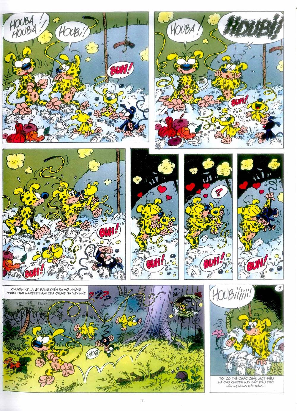 marsupilami chapter 4: - phấn hoa ở monte urticando - Next chapter 5: - baby prinz