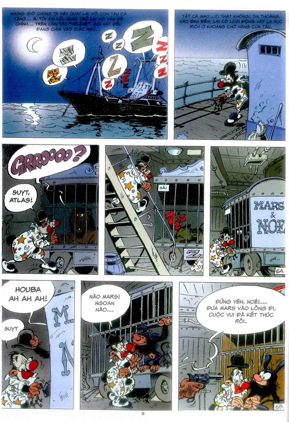 marsupilami chapter 3: - mars chú màu đen - Next chapter 4: - phấn hoa ở monte urticando