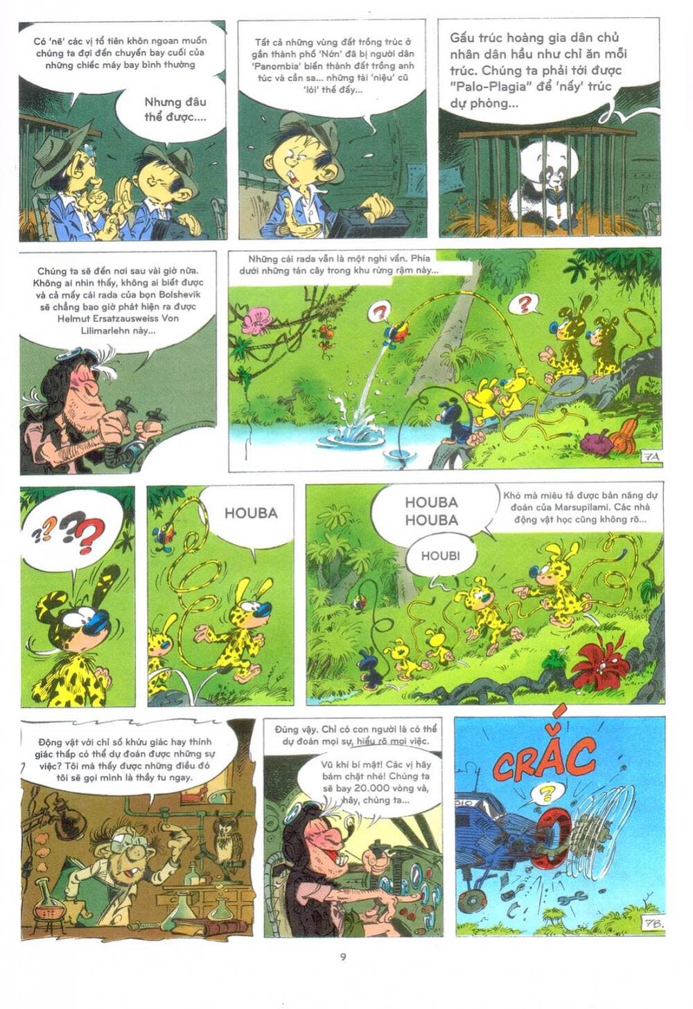 marsupilami chapter 2: - em bé đến từ bên kia thế giới - Next chapter 3: - mars chú màu đen