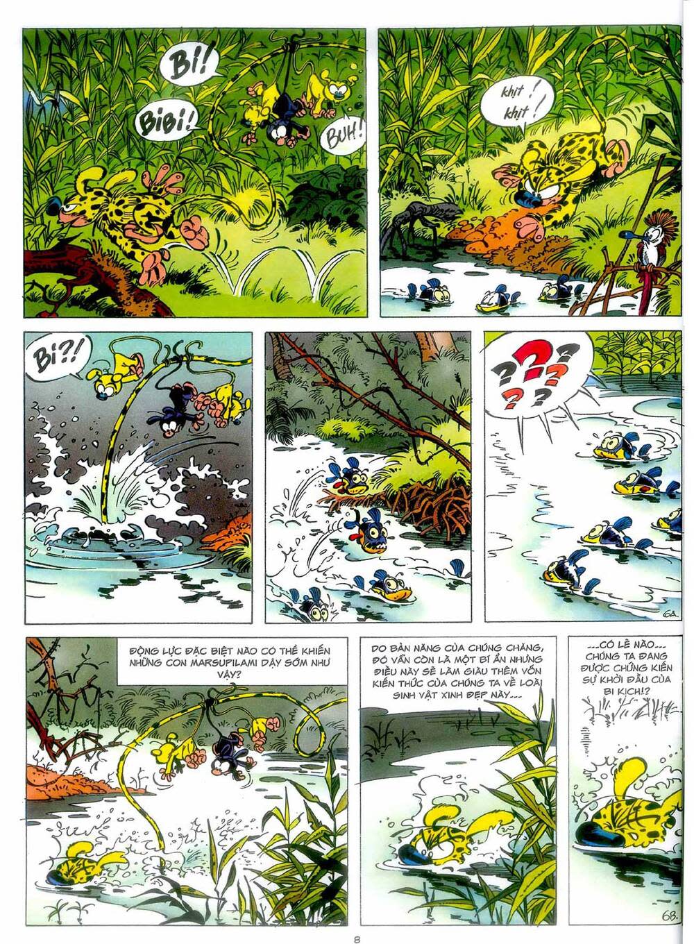 marsupilami chapter 4: - phấn hoa ở monte urticando - Next chapter 5: - baby prinz