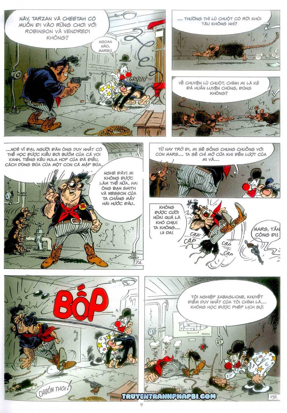 marsupilami chapter 3: - mars chú màu đen - Next chapter 4: - phấn hoa ở monte urticando