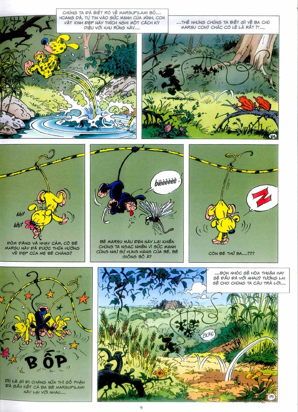 marsupilami chapter 4: - phấn hoa ở monte urticando - Next chapter 5: - baby prinz