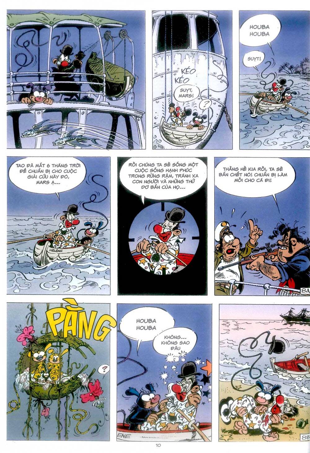 marsupilami chapter 3: - mars chú màu đen - Next chapter 4: - phấn hoa ở monte urticando